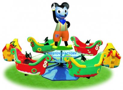 เก้าอี้หมุน 6 ที่นั่ง จรวดและเรือโจรสลัด